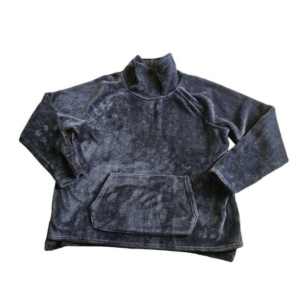 Champion womens Sz XXL gray sweater fleece cowl neck pockets soft - Picture 5 of 8